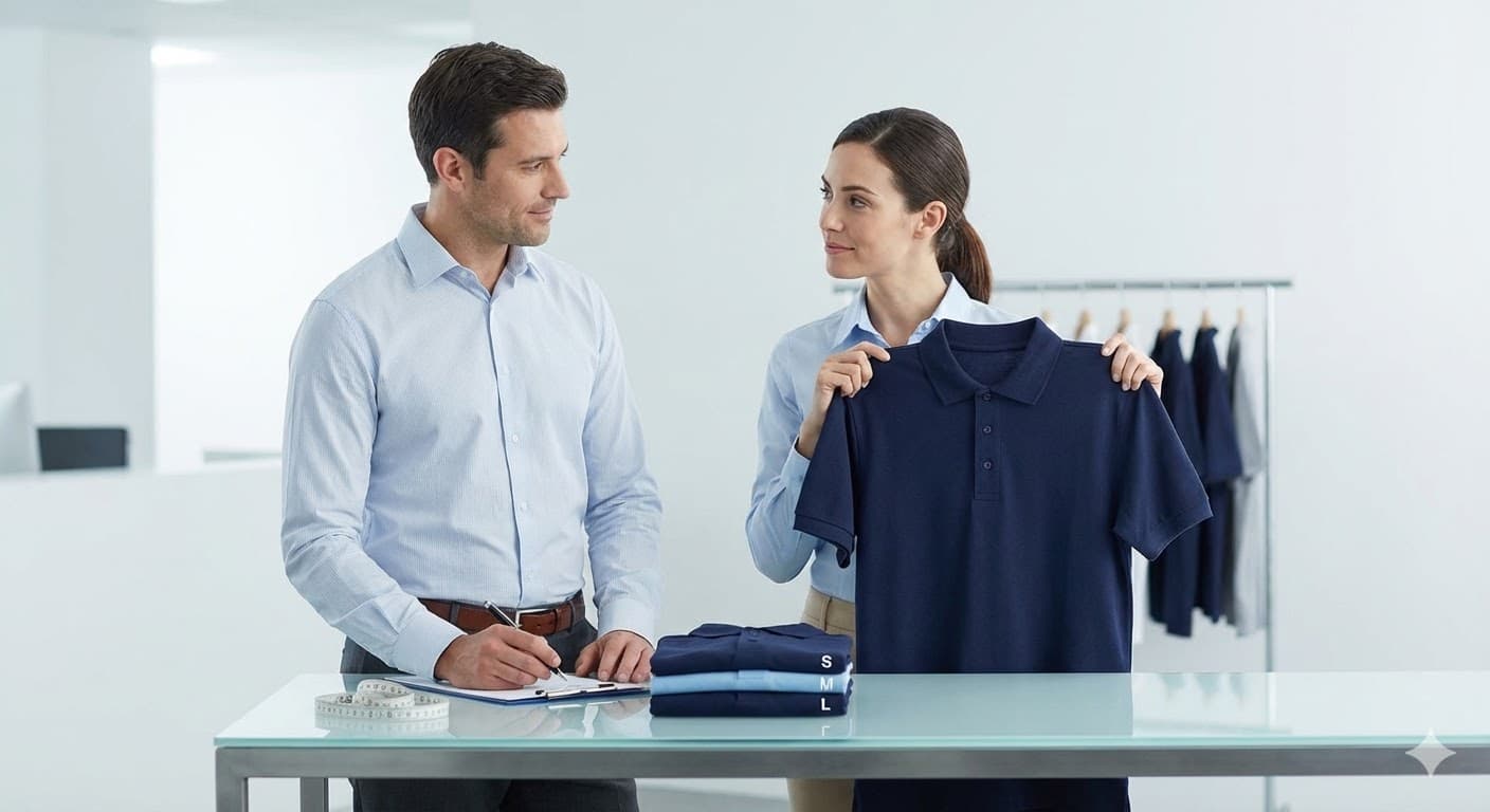 Pre-production garment sizing session at BR Apparel